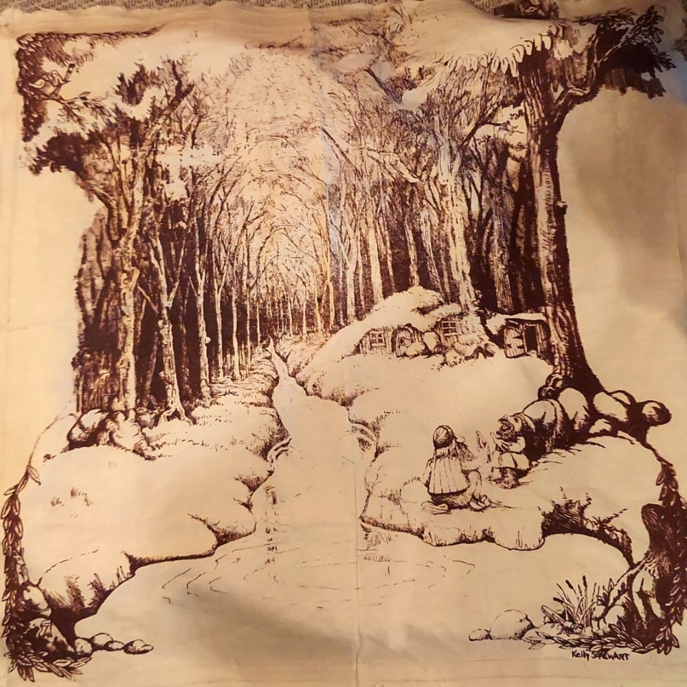 Small tapestry hobbits